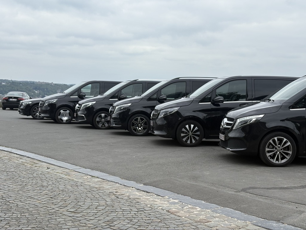 Flotte Mercedes Classe S et Classe V
